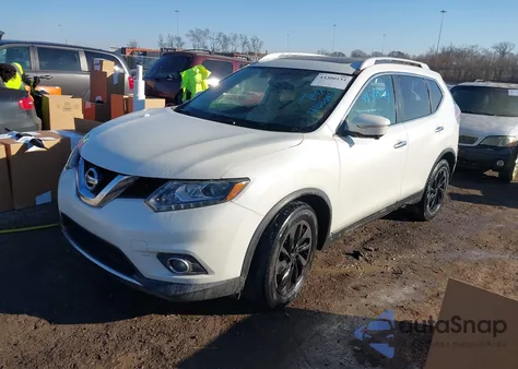 2015 Nissan Rogue Sl z USA, uszkodzony, nr VIN 5N1AT2MT7FC770663